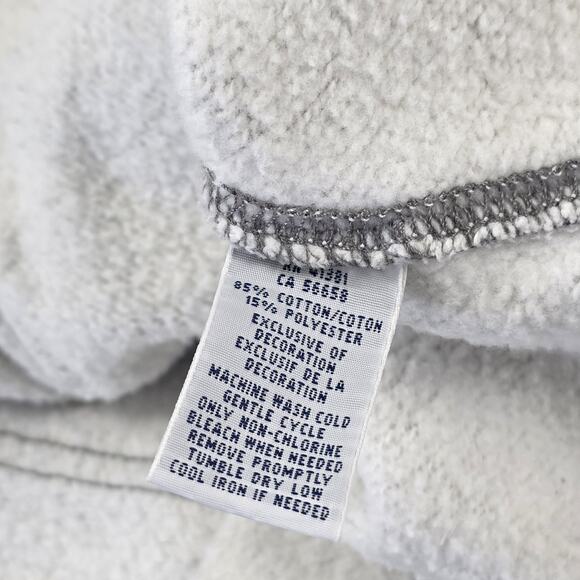 Polo Ralph Lauren Sweater mens XL Gray Shawl Collar Cardigan Varsity P Patch - Picture 9 of 9